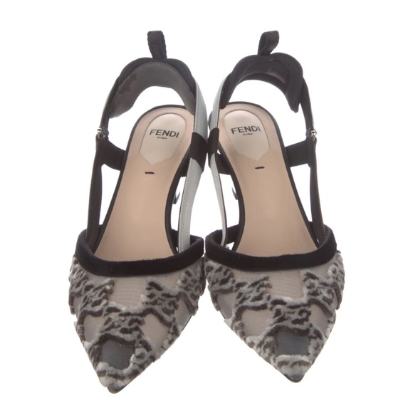 Fendi Colibri Slingbacks